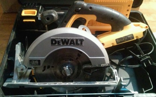 Used Dewalt 36 V DC300 Cordless Saw ...