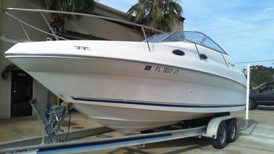 96 SEA RAY 24' SUNDANCER OWNR 357hr REAL CLEAN FREE SHIP