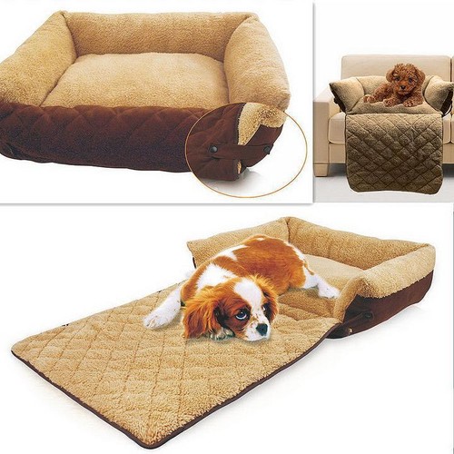 Dog/Cat Bed Soft Warm Pet Cushion Puppy ...