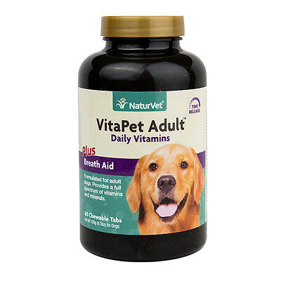 VitaPet NaturVet Adult Dogs Daily Vitamins Plus ...