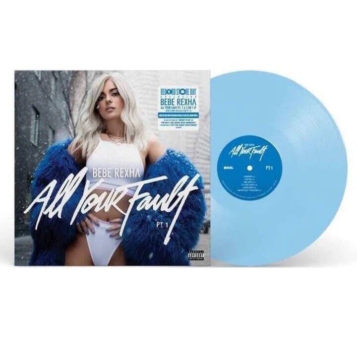 Bebe Rexha  All Your Fault: Parts 1 & 2 Baby Blue Vinyl  RSD 2024 BRAND NEW