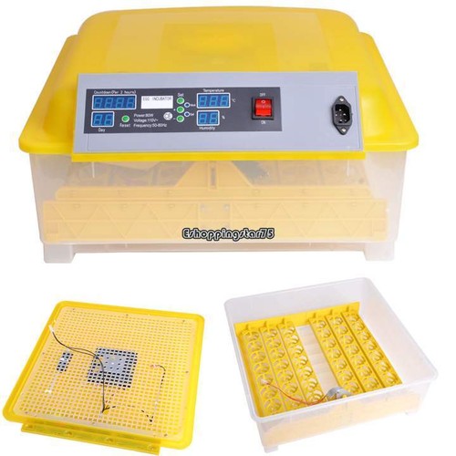 48 Egg Incubator Digital Automatic Eggs Turner ...