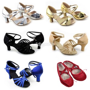 chaussures de danse latine Talons Ballroom Salsa Tango Valse Brillante