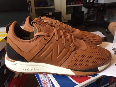new balance 247 luxe mens running shoes brown mrl247ta leather new balance 247 luxe mens running shoes brown mrl247ta leather