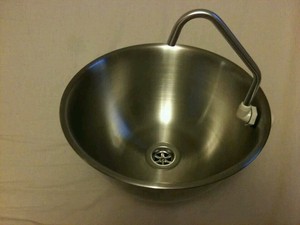 300mm Custom Stainless Steel Sink for Camper, boat, caravan, motorhome ...