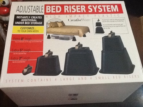 Creativeware Adjustable Bed Riser Set of 8