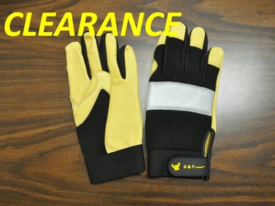 CLEARANCE Men's Mechanics Work Gloves, Men's M-XL, ...