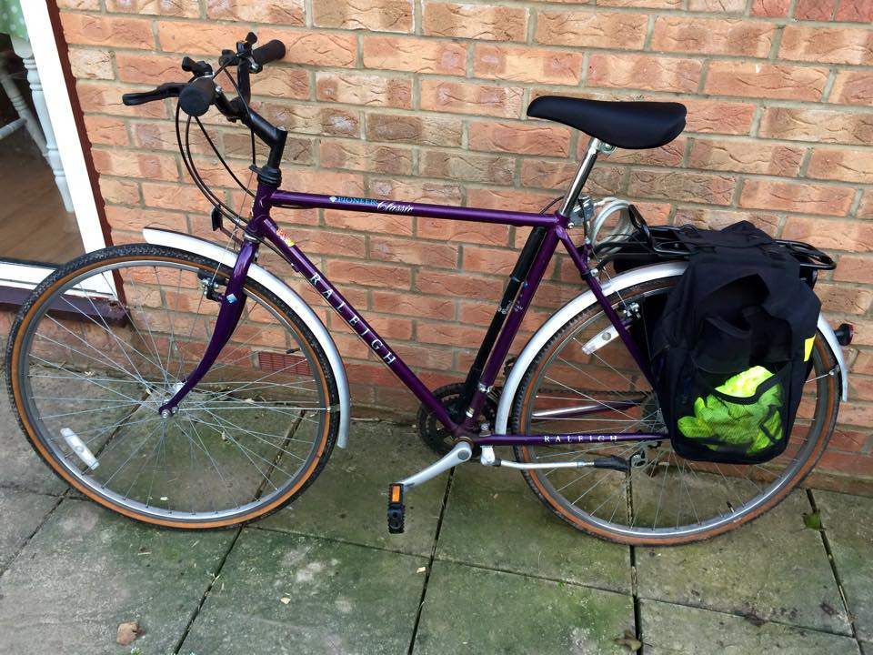 mens raleigh pioneer bike