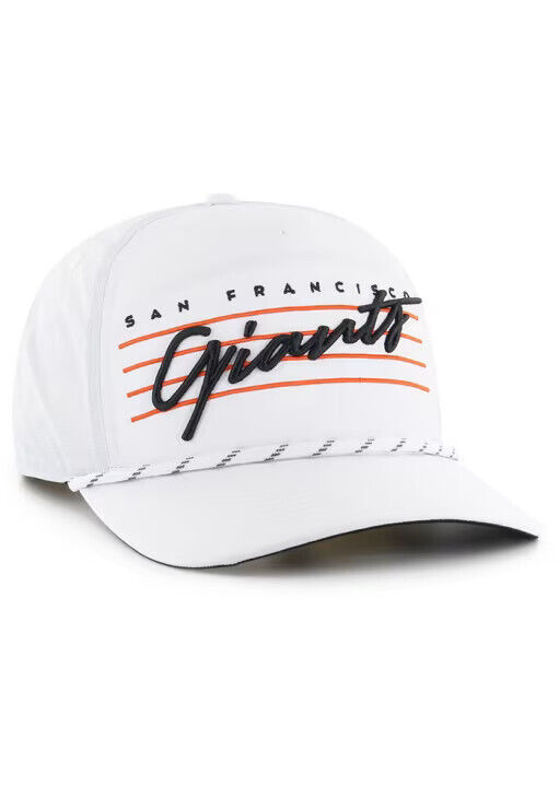 San Francisco Giants '47 Brand MLB Rope Hitch Adjustable Snapback Hat White