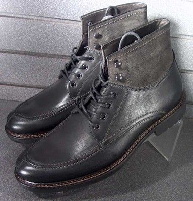 ... New Men's Johnston Murphy (promo-sample) Y-Moc Lace Up Boots Size 9 M
