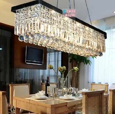 Modern Contemporary Crystal Pendant Light Ceiling Lamp ...