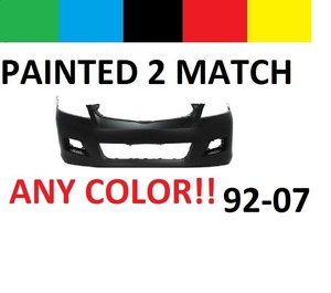 Honda pre painted bumper covers