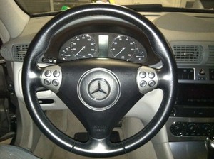 Mercedes c230 steering wheel cover #4