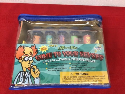 UPC 813269001653 product image for Be Amazing Lab In A Bag Come To Your Senses Experiments | upcitemdb.com