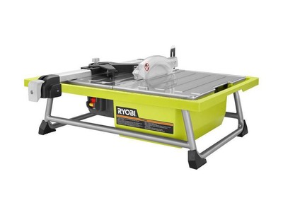 Ryobi 7 in. Tabletop Wet Tile Saw ...