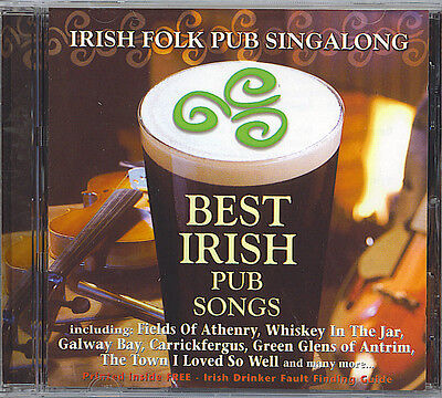 IRISH FOLK PUB SINGALONG - BEST IRISH PUB SONGS - MINT IMPORT CD -