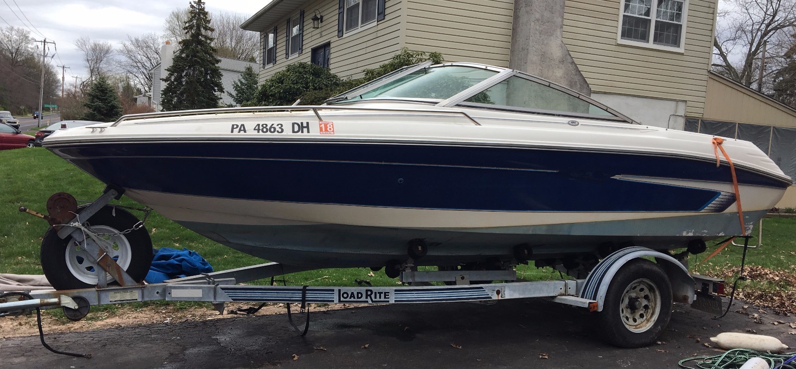 1994 Sea Ray 180 Signature 18' Bowrider & Trailer - Pennsylvania