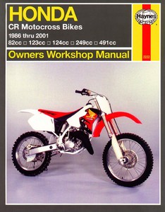1989 Honda cr250 manual #1