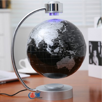 8-inch Magnetic Levitation Floating Globe Home Decor ...
