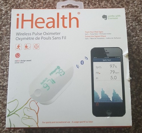 UPC 698895003192 product image for Ihealth Po3 Wireless Pulse Oximeter | upcitemdb.com