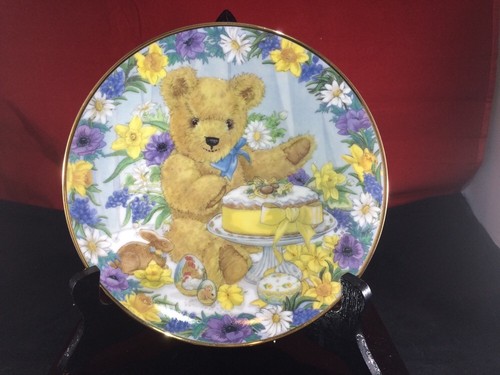 Teddy Bear Plate Teddy's Easter Treat Holiday Bears Collection