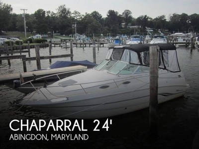 2001 Chaparral 240 Signature Used