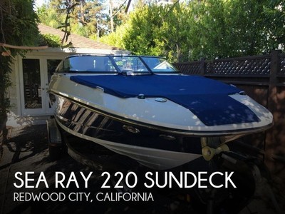 2014 Sea Ray 220 Sundeck Used