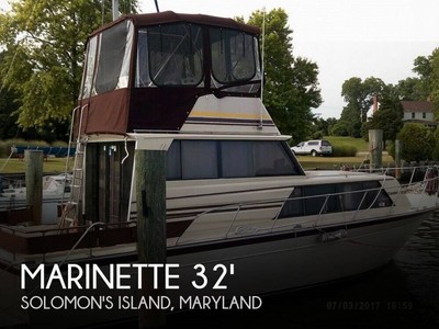 1988 Marinette Flybridge 32 Used
