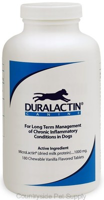 Duralactin Canine 1000mg 180ct Chewable Tabs for ...