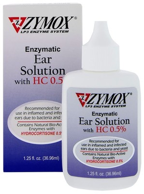 Zymox Enzymatic Ear Solution with 0.5 Hydrocortisone ...