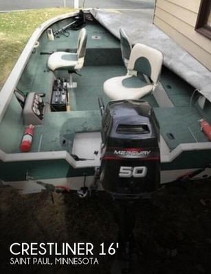 1999 Crestliner Fish Hawk 1650 Used