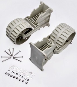 Details about Inflatable Boat Dinghy Tender Kayak Canoe Wheeler Flip 