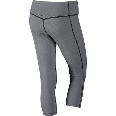 Nike 642530 Women's Legend 2.0 Capri Tight Fit Pants Fold-over ...