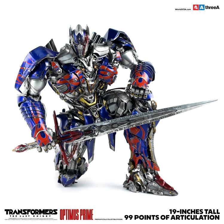 ThreeA 3A Transformers The Last Knight Optimus Prime ~ New Sealed