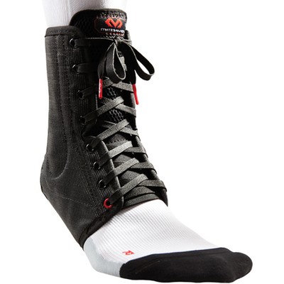 UPC 029369000223 product image for Mcdavid 199 Lightweight Lace-up Ankle Brace With Stays - 2xs - Black | upcitemdb.com