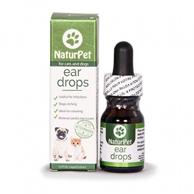 NaturPet Ear Drops Natural Ear Infection Medicine ...