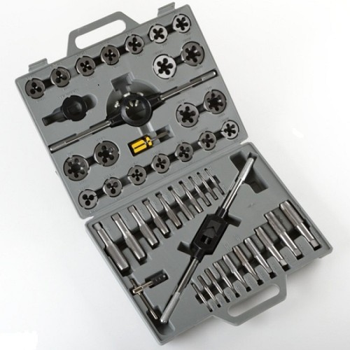 Metric Tap and Die Tool Kit Set ...