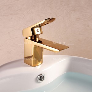 ... Hole Gold Finish Bathroom Wash Face Basin Sink Faucet Mixer Tap eBay