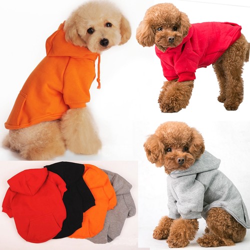 Pet Dog Hoodie Puppy Cat Winter Warm ...