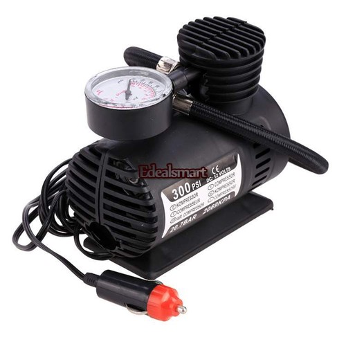 12V Car Air Compressor Pump 300 PSI ...