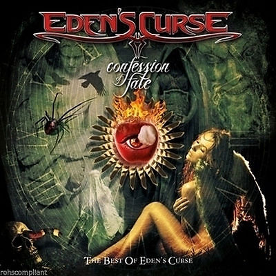 EDEN'S CURSE - CONFESSION OF FATE  - THE BEST OF - 2 CD's - FACTORY (The Best Of Bane)