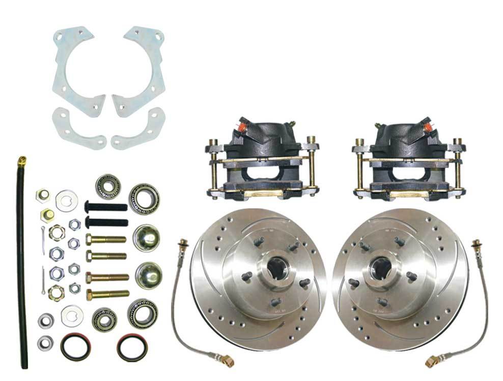 196568 Chevy Impala High Performance Disc Brake Kit With Power Brake