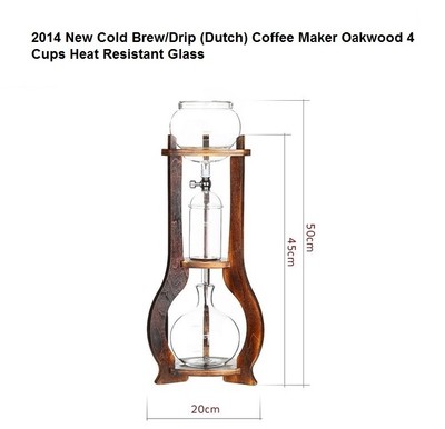 New Cold Brew/Drip (Dutch) Coffee Maker Oakwood ...