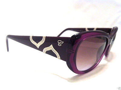 Pre-owned Chopard Sch086s Sch 086s 9pw Purple With Brown Gradient Sunglasses