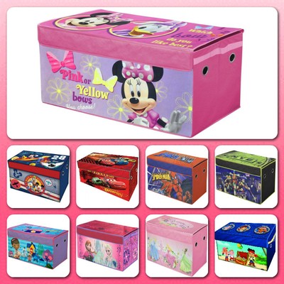 Storage Trunk Collapsible Kids Toy Disney Box ...