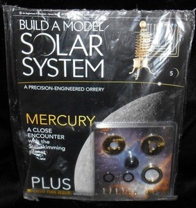Details about 5 Build A Model Solar System Eaglemoss Magazine Brass 