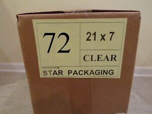 72-CLEAR-Plastic-Dry-Cleaning-Poly-Bag-Garment-Bags-300-BAGS-MADE-IN ...