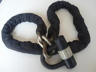 Motorcycle security chain lock by oxford with 2 keys Â£12 see my other adverts