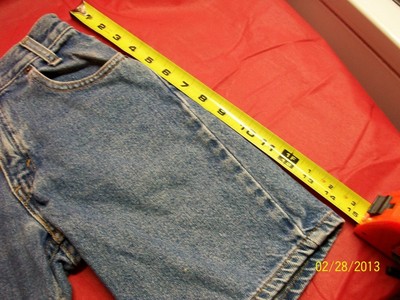 Levis 550 Jeans Childrens Child Jean Shorts Size 7x Good Condition