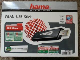 Hama 300mbps usb wifi dongle - works on samsung smart tv and other equipment